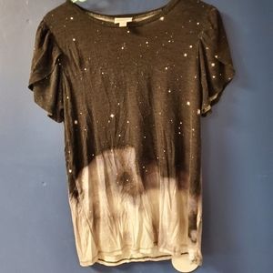 Galaxy print tee
